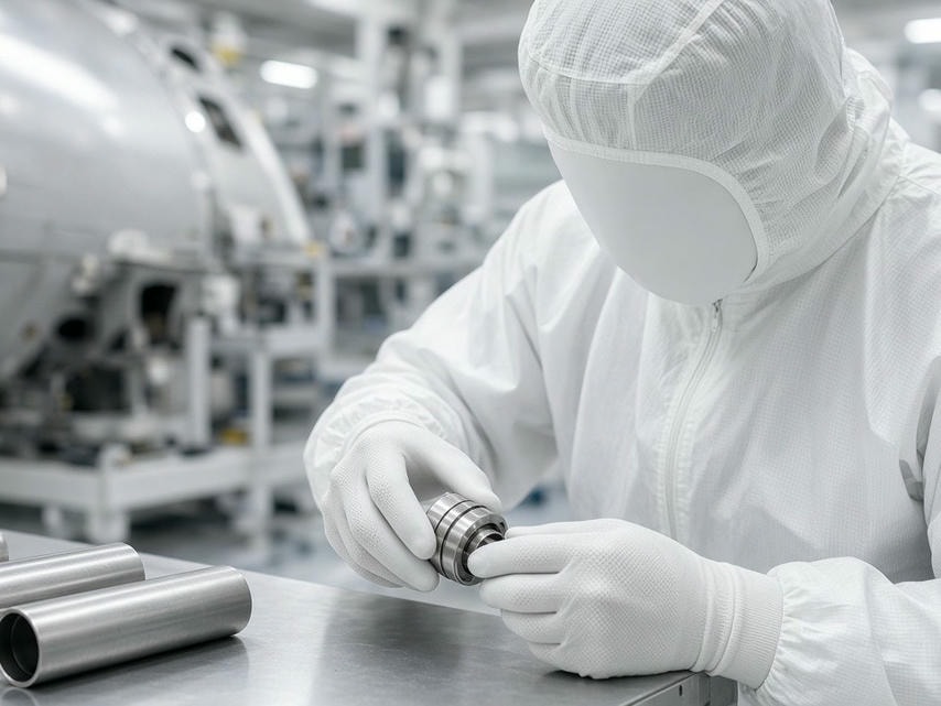 Proceso técnico de abastecimiento para la industria aeroespacial