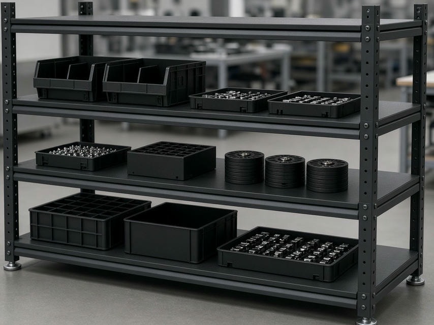 Racks ESD para Almacenamiento y Producción Electrónica | CleanroomLink