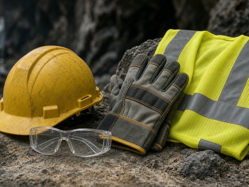 Equipos de protección personal para operaciones mineras
